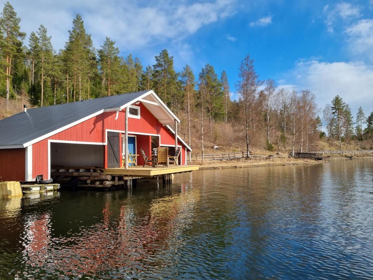 Boathouse Villa Mjallom Bagian luar foto